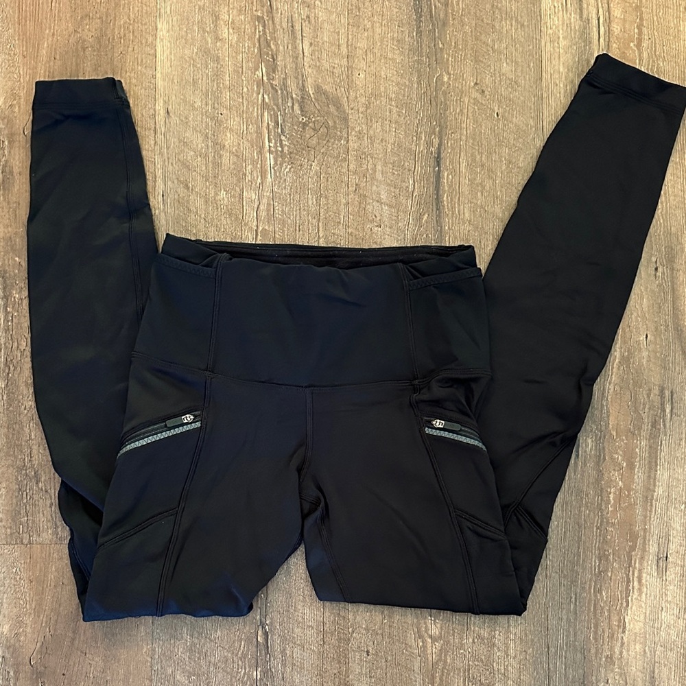 Fleece lined lululemon leggings